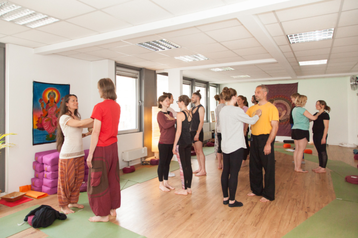 Begegnung am Leipziger Yogatag